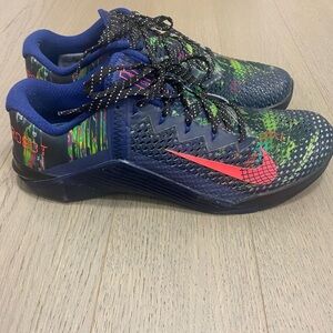 Nike Metcon 6 Amp Blue Void Flash Crimson Black. Athletic Shoes. Worn once.